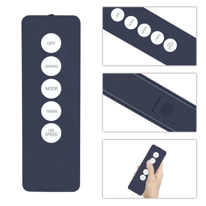 Replacement Remote Control For Craig TH6069, 16 Inch Oscillating Stand Fan [2]