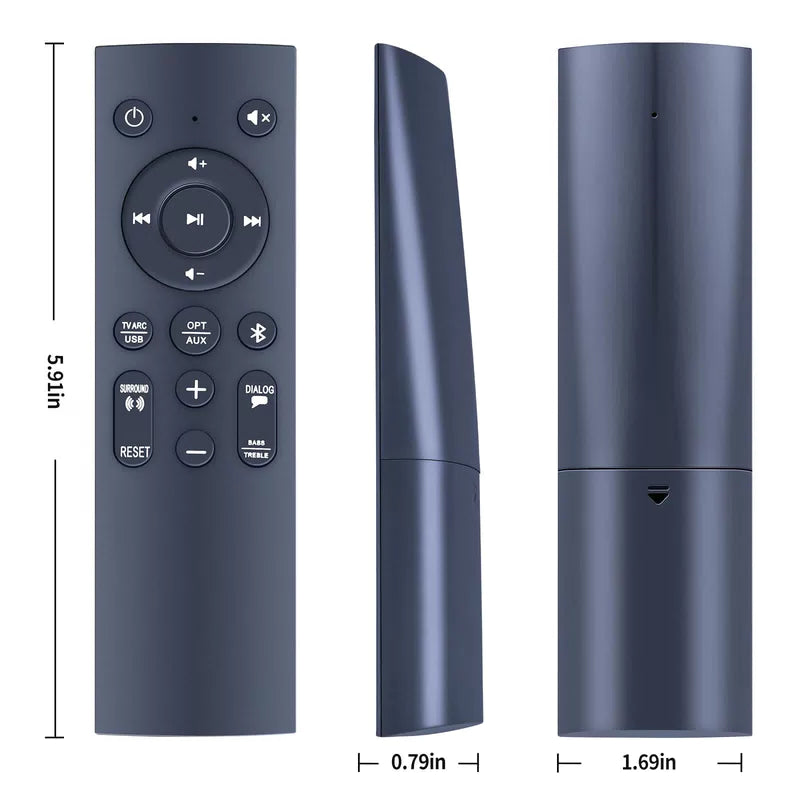 Replacement Remote Control For Creative Stage V2 2.1 Soundbar [4]