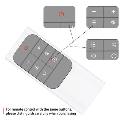 Replacement Remote Control For Dreo Smart Wall Heater WH719S DR-HSH009S [6]
