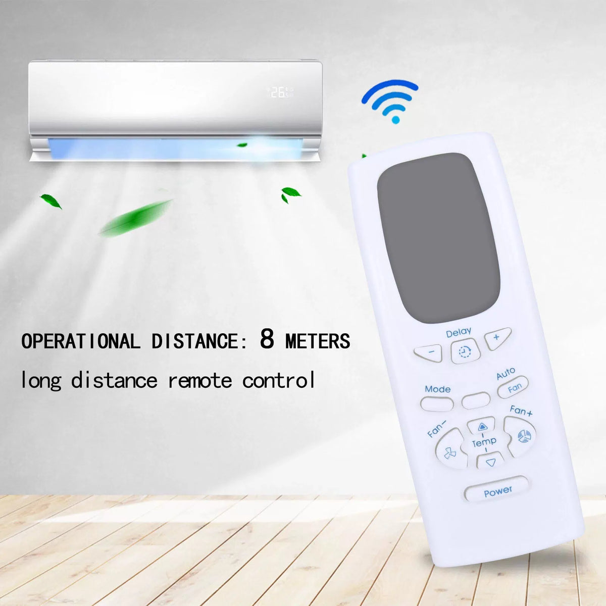 Replacement Remote Control For GE Air Conditioner YK4EA YK4EB1 YK4EB WJ01X10348 [6]