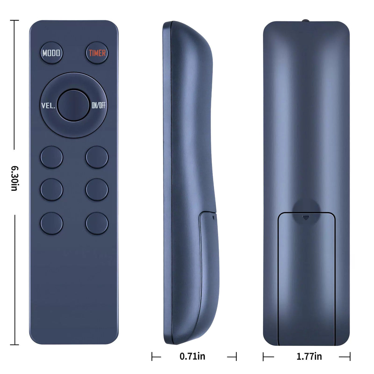 Replacement Remote Control For Na Wall Fan Model: VPN-018 [4]