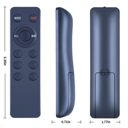 Replacement Remote Control For Na Wall Fan Model: VPN-018 [4]