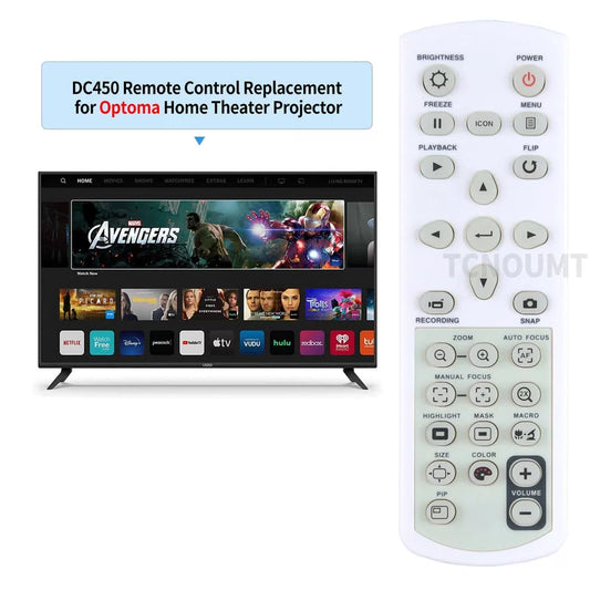 Replacement Remote Control For Optoma DC450 13MP Document Camera [1]