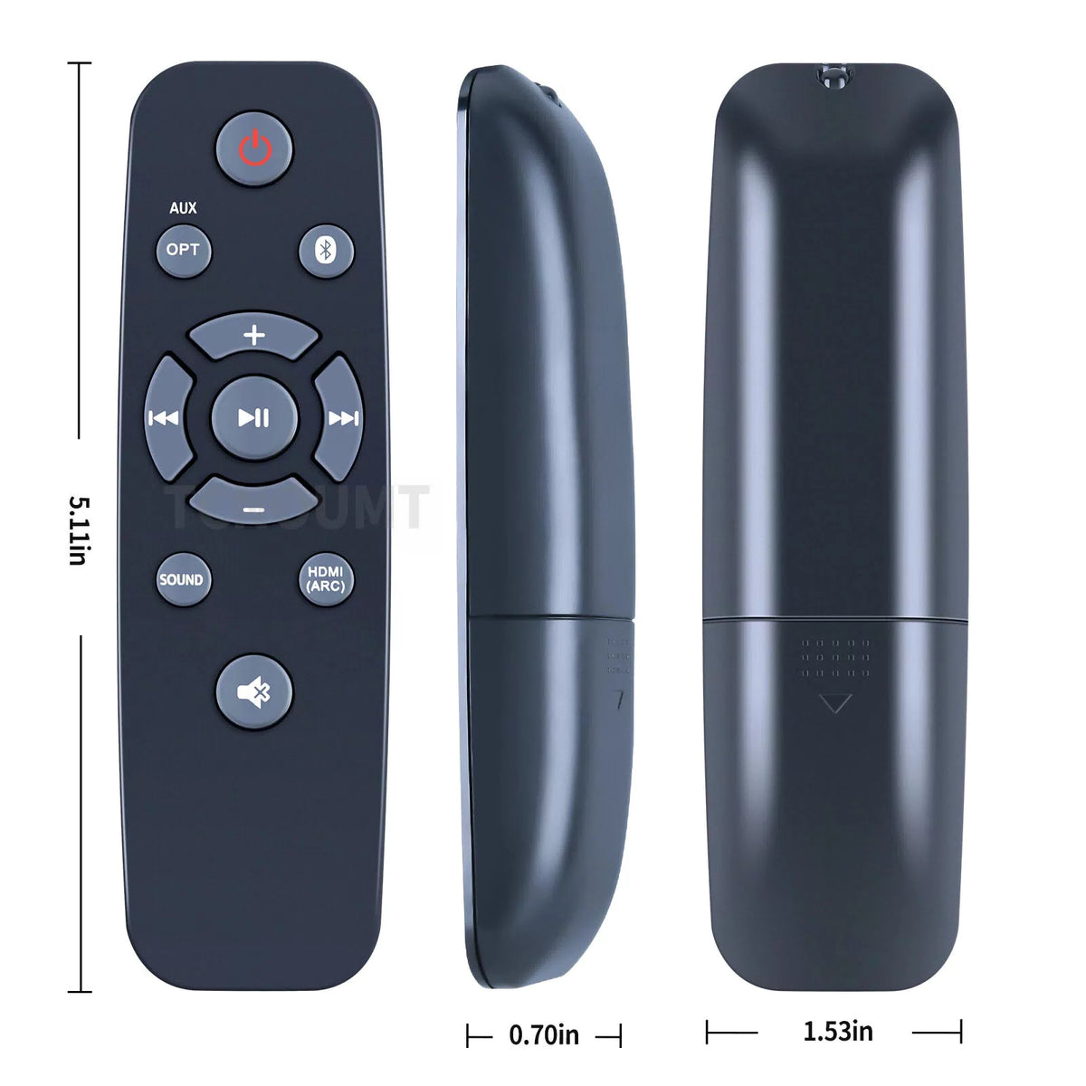 Replacement Remote Control For Philips Soundbar HTL1508 1506 1520/93 1520B [6]