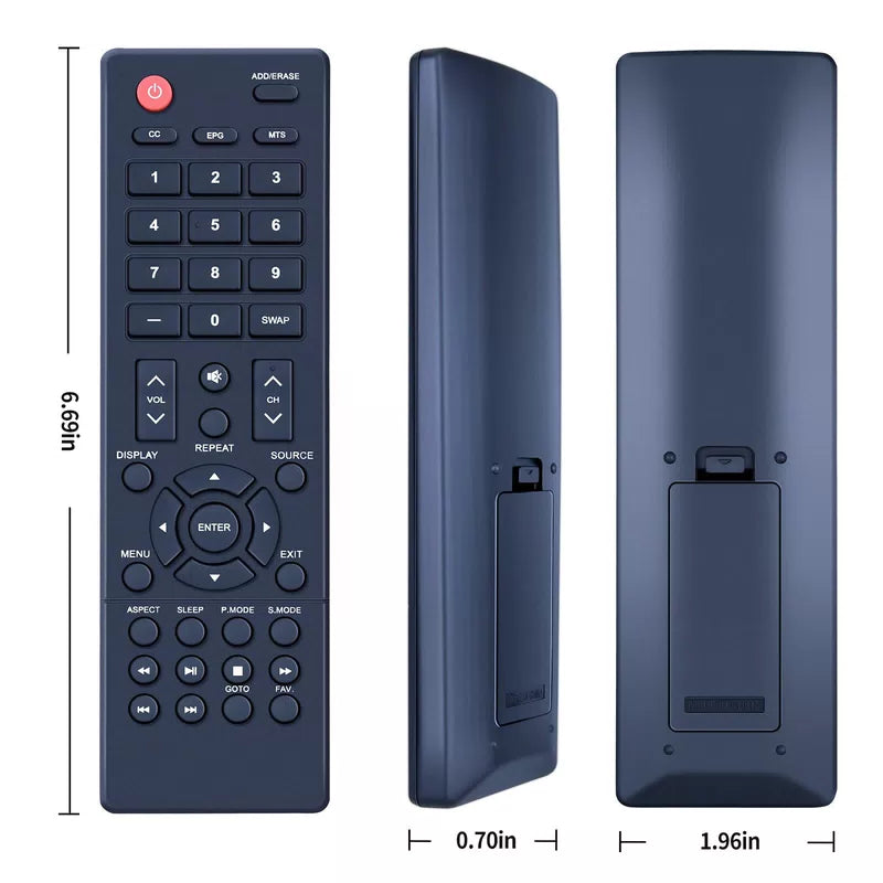 Replacement Remote Control For Polaroid Full HD LED TV 32GSR3000FB 40GSR3000FB [5]