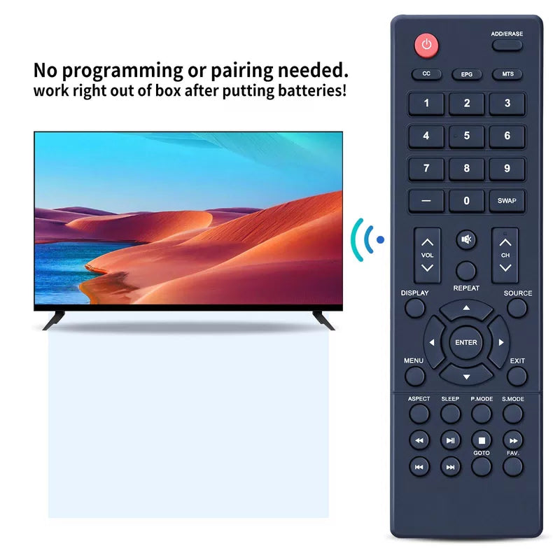 Replacement Remote Control For Polaroid Full HD LED TV 32GSR3000FB 40GSR3000FB [6]
