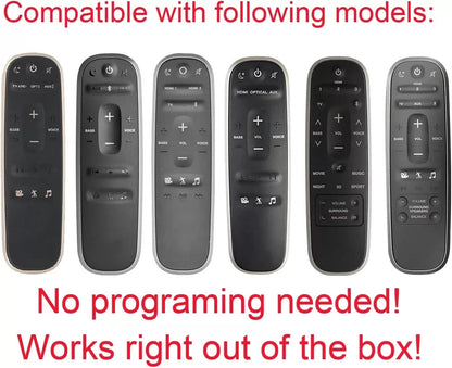 Replacement Remote Control For Polk React & Command Sound Bars [3]