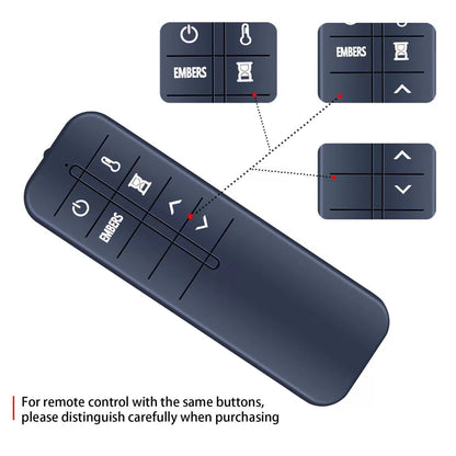 Replacement Remote Control For Twin Star ClassicFlame Dura Flame Fireplace [6]