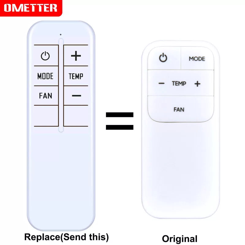 Replacement Remote Control For Windmill Smart Window Air Conditoner - White [1]