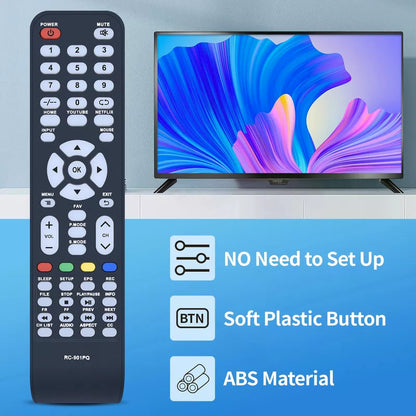 Replacement Remote Control For Winia Smart TV Pantalla LED Daewoo RC-901PQ [3]