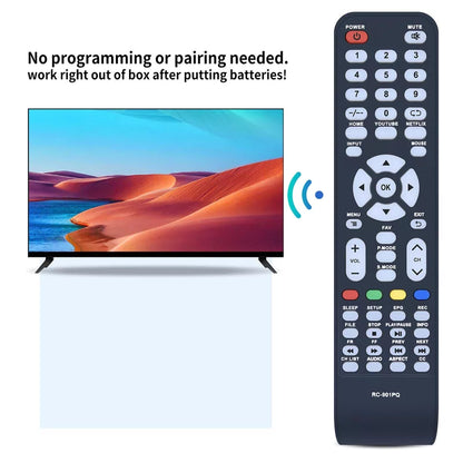 Replacement Remote Control For Winia Smart TV Pantalla LED Daewoo RC-901PQ [6]