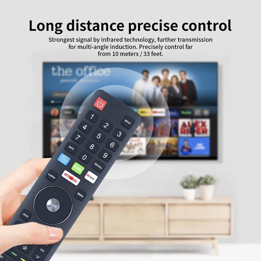 Replacement Remote Control For duAL KONKA DL-55UHDJBLS-001 Smart TV [4]