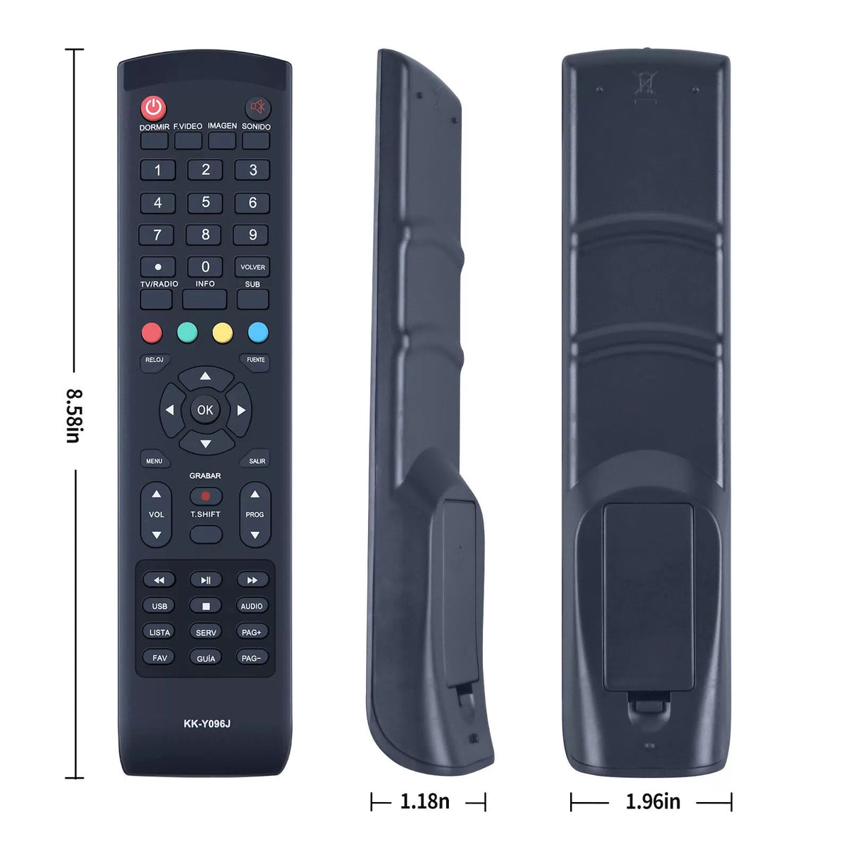 Replacement Remote Control For konka LCD TV KK-Y096J KK-Y096E [5]