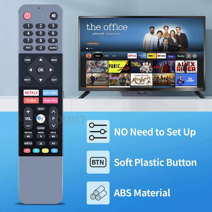 Replacement Voice Remote Control For Motorola Android TV [3]