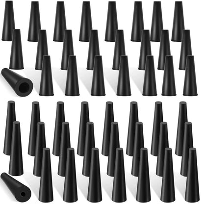 Riakrum 60 Pcs Pool Solar Panels,Repair Plugs Mixed Sizes, black [1]