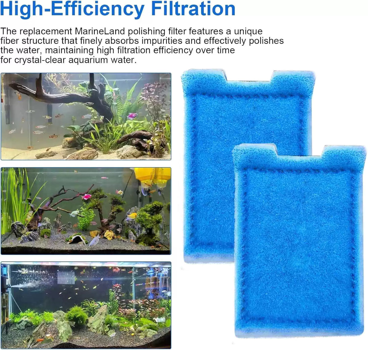 Rite-Size Z Aquarium Filters Fish Tank Filter Cartridges Compatible with... [7]