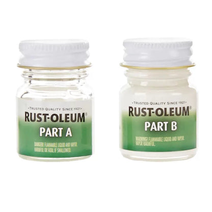 Rust-Oleum 244166 Tub And Tile 2-Part Touch Up Paint, White Pack of 1, [5]