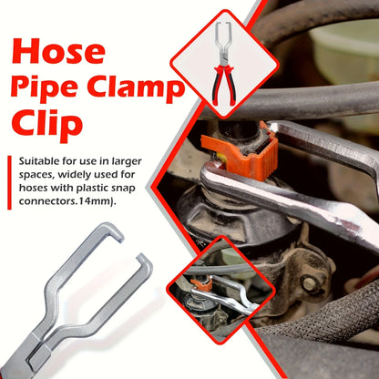 Professional Hose Clamp Pliers- Fuel Line Disconnection and Removal Tool Kit for Auto Repair
