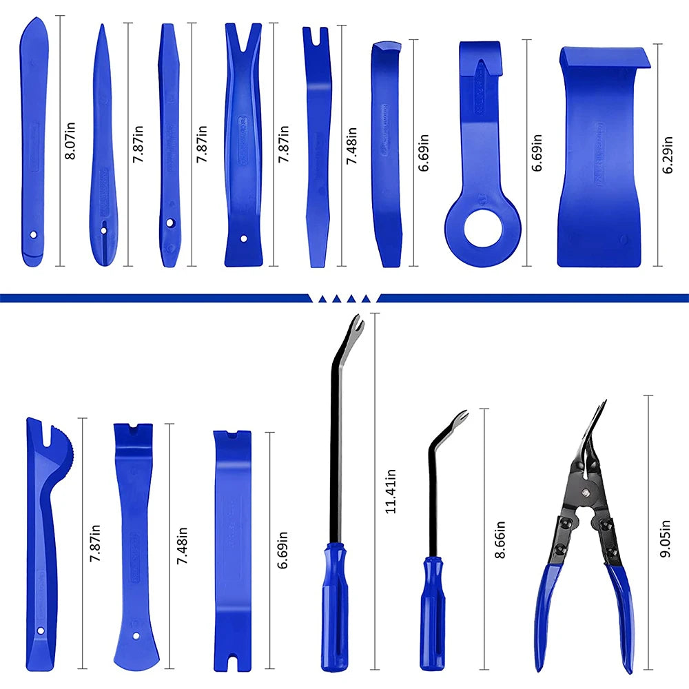 Car Hand Tool Set Car Disassembly Tool Kit Stereo Repair DVD Repair Tool Dashboard Removal Tool Interior Plastic Trim Panel