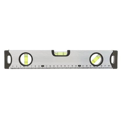 Bubble Level Ruler 30/60cm Aluminum Alloy Spirit Level Ruler Gauge Measure Tool Magnetic Bubble Level Ruler Spirit Level Meter