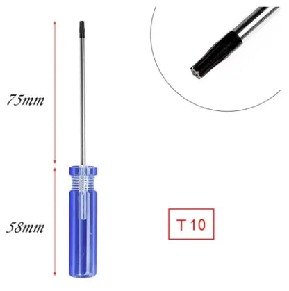 Torx Screwdriver T8 T9 T10 Screw Driver Tamperproof Hole Opening For Macbook Laptop HDD Computer Wireless Controller Repair Tool