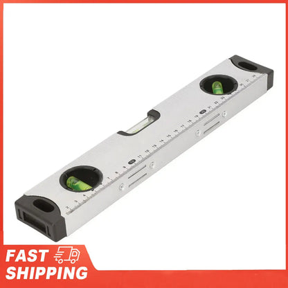 Bubble Level Ruler 30/60cm Aluminum Alloy Spirit Level Ruler Gauge Measure Tool Magnetic Bubble Level Ruler Spirit Level Meter