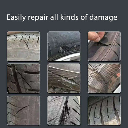 20g 480 Black Adhesive Is Suitable for Repairing Car Tires, Bumpers, and Plastic Parts. It Is a Universal High-Quality Adhesive