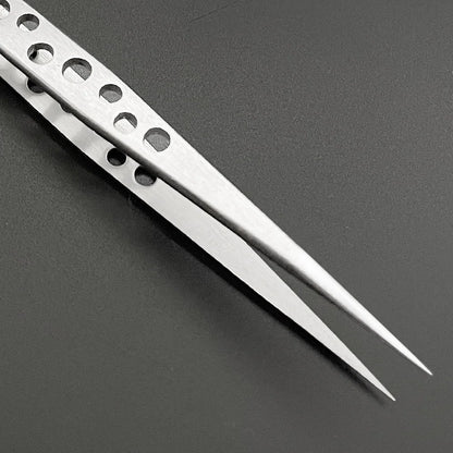 Electronics Industrial Tweezers Precision Anti-static Curved Straight Tip Stainless Forceps Phone Repair Hand Tool sets