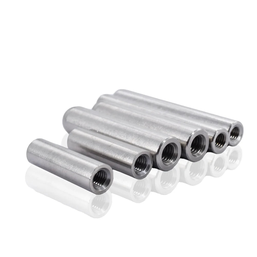 M3 M4 M5 M6 Dowel Inner Thread Screw Nut 304 Stainless Steel Single Round Head Cylindrical Pin Positioning Pin Hardware Fastener