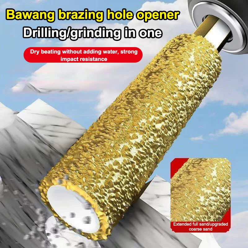 New·1/2/3/4Pcs Diamond Core Bits Dry Drilling Thread Hexagonal Shank Core For Ceramic Tile Granite Marble Grinding Heads·