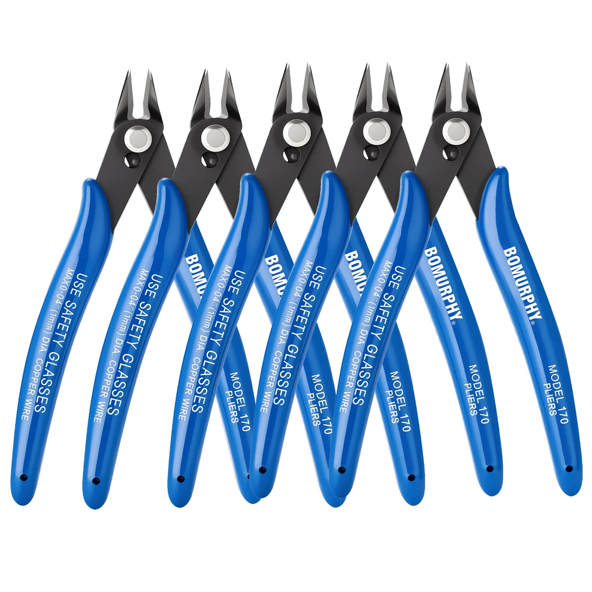 170 Diagonal Cutters Green Handle Mini Wire Cutting Pliers for Hand Tools DIY