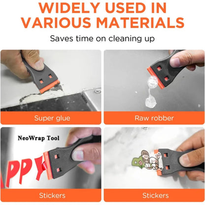 Glue Removal Scraper Multifunctional Plastic Glass Cleaning Scraper Used For Car Film Application Tool Razor Paint Scraper