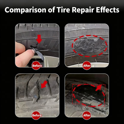 20g 480 Black Adhesive Is Suitable for Repairing Car Tires, Bumpers, and Plastic Parts. It Is a Universal High-Quality Adhesive