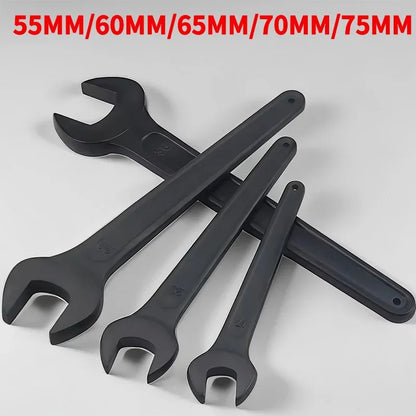 Heavy Duty Black Spanner 55mm-75mm Single Open End Wrench