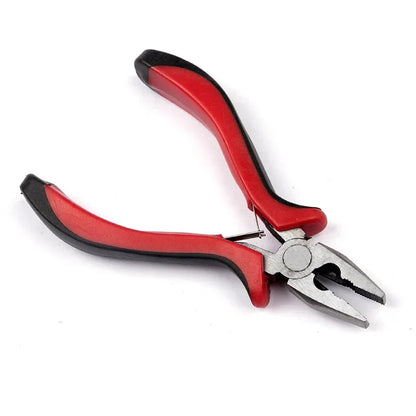 ZWICKE DIY Hand Tool Set Handle Mini Pliers Jewelry Pliers Pointed Nose Oblique Nose Wire Needle Nose Top Cutting Pliers