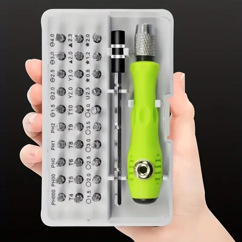 Multifunctional tool screwdriver set 32 in 1 screwdriver machine electronic product maintenance and disassembly tool set