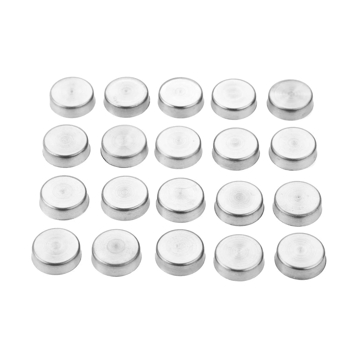 DRELD 20Pcs Stainless Steel Decorative Mirror Screw Cap Nails Screw Covers Fasteners & Hooks Furniture Hardware 16/18/20/22/25mm