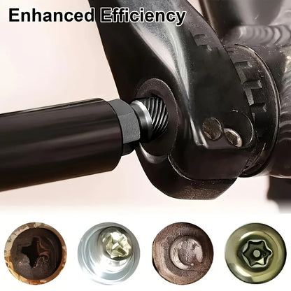 10pcs Damaged Screw Extractor Drill Bit Set Hex Head Easy Out Bolt Extractor Spiral Broken Screw Remover Tool For Nuts Bolts