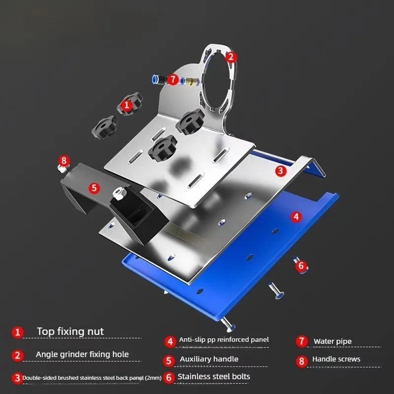 Angle Grinder Stand for Tile 45 Degree Chamfer Cutting 45° Angle Tile Chamfering Tool for Cutting for Cutting Tile Ceramic Stone
