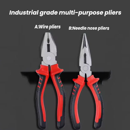 6/8inch Wire Pliers Industrial Labor-Saving Multifunctional Handmade Pliers Comprehensive Wire Cutting Long Nose Plier Hand Tool