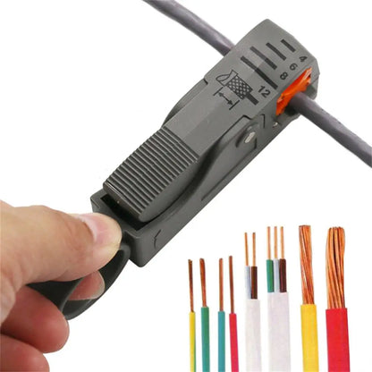Multi-Tool Automatic Stripping Pliers Wire Coaxial Stripper Hand Tools Pliers Cable Wire Stripper Knife Electrician Accessories