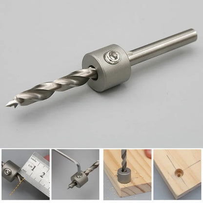 4-10mm Doweling Jig Drilling Bushing Dowel Stop Collars Ring Woodworking Drill Bits Limit Rings Stainless Steel Tool Accessories