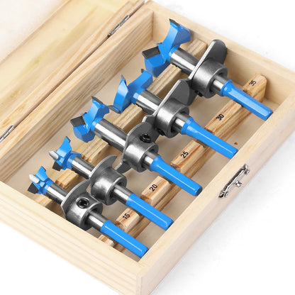 15mm-35mm Cobalt Steel Forstner Drill Bit Set