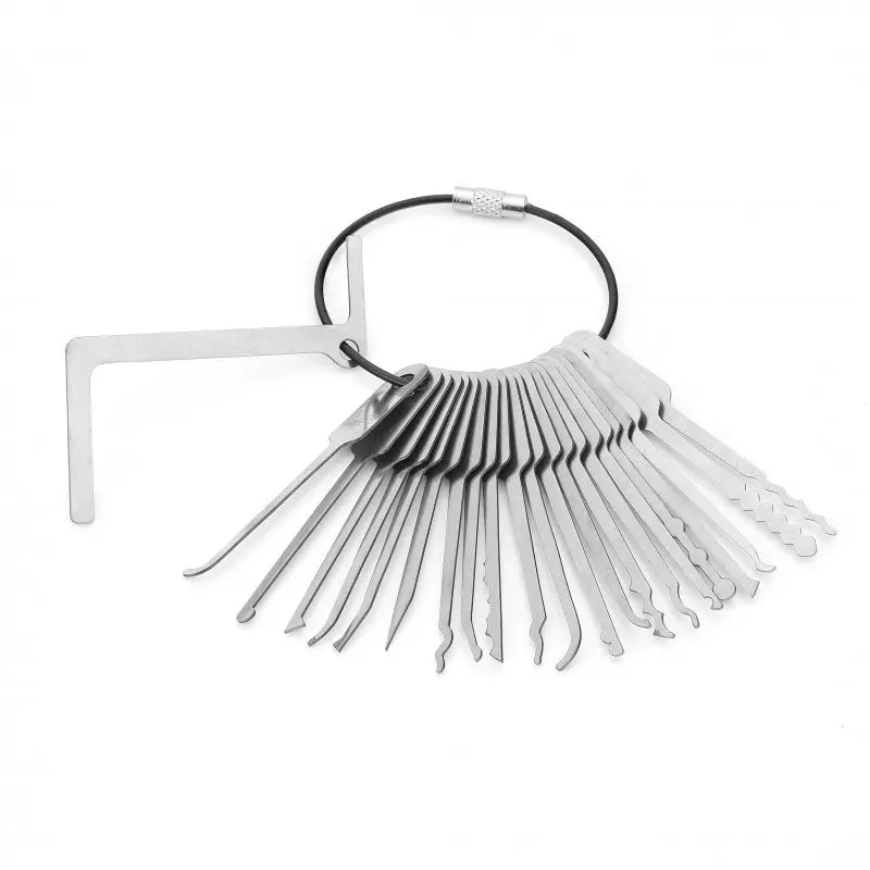22-in-1 Lock Pick Set, Pro Locksmith Tools, Universal Padlock Repair Kit, Portable Metal Lock Picks, Daily Lock Maintenance