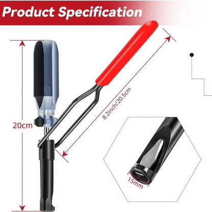 10mm Valve Adjustment Tool Jam Nut，Valve Lapping Guiding Removal Tool Compatible with Honda/Toyota/Japanese Auto Vehicle Engines