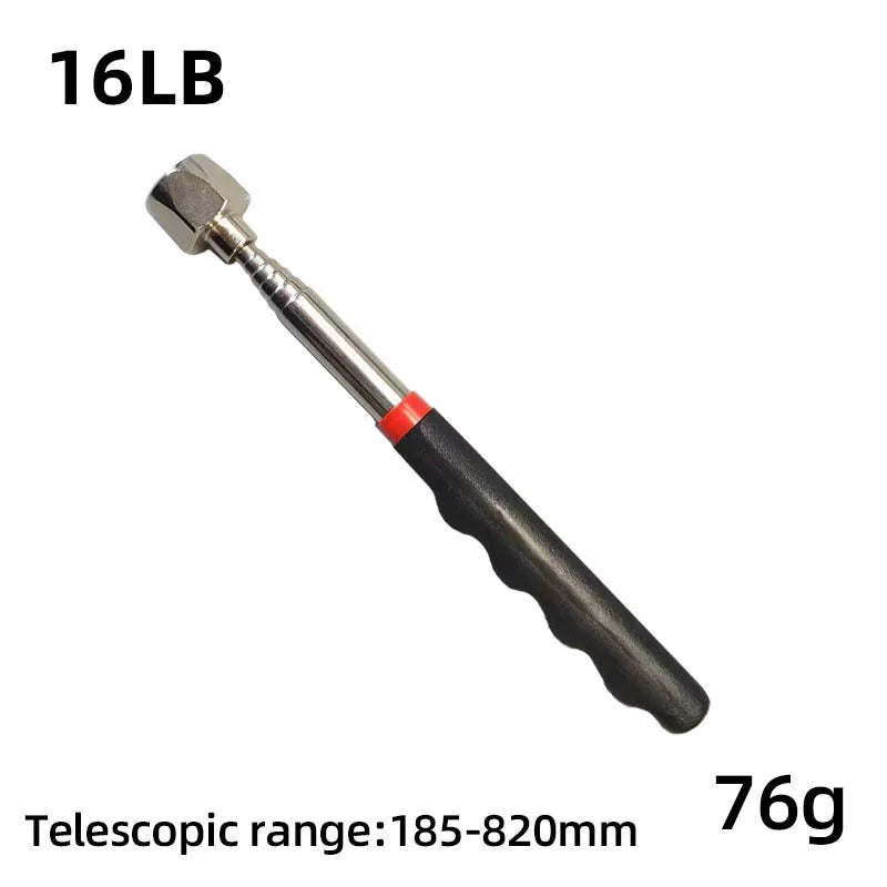 Bendable Magnetic Pickup Tool Non-Slip Handle Flexible Magnet for Picking Up Screws and Nuts Ideal for Garage and Car Repair