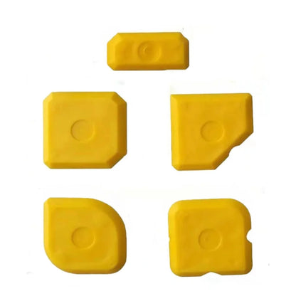 5in1 Silicone Scraper Squeegee Glue Remover Knife Caulking Angle Beauty Crack Trowel Tool Grout Scraper Kit Multifunctional Home