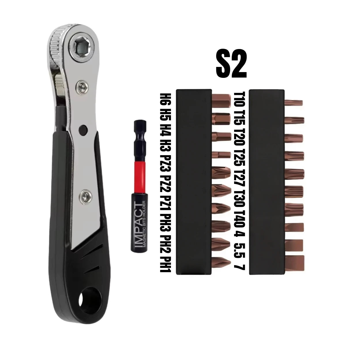 Right Angle Screwdriver Set T25, Mini Ratcheting 90 Degree Offset Wrench Kit, Pocket Tool for DIY Repair, Low Profile Bit Socket