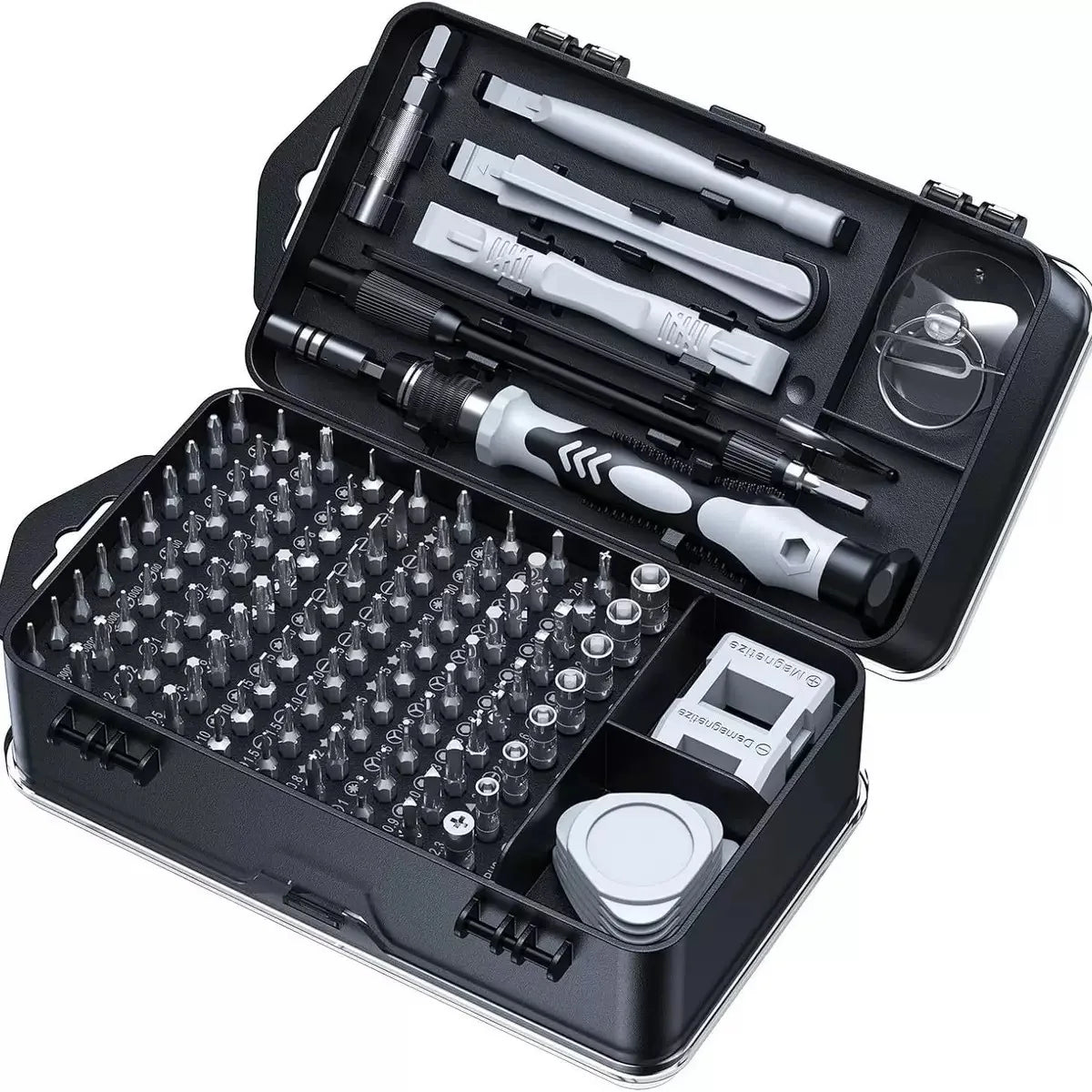 TINSOL 115in1 Precision Screwdriver Set, CRV Steel Bits W/ Torx Triwing Mini Repair Tool Kit for Electronics Laptop Phone Repair