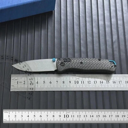 AXIS LOCK BM 533-3/535-3 Carbon Fiber Handle Outdoor Camping Multi-function EDC Pocket Folding Knife Men's Gift